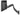 LEGRAND-CHIEF K1 WALL MNT SINGLE DISPLAY 2L ARM, BLK